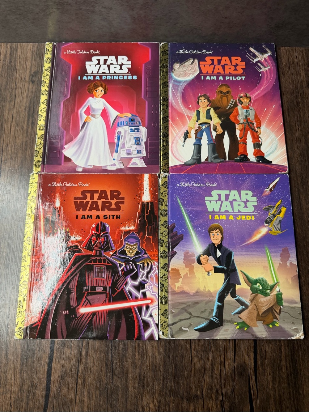 Star Wars Little Golden Books Set of 4